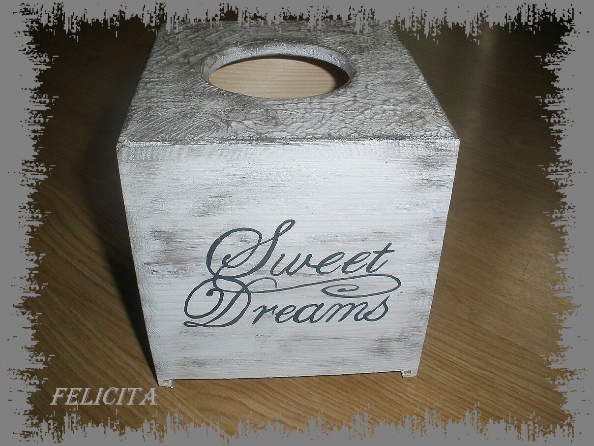 Box na kapesníčky  Sweet dreams III.